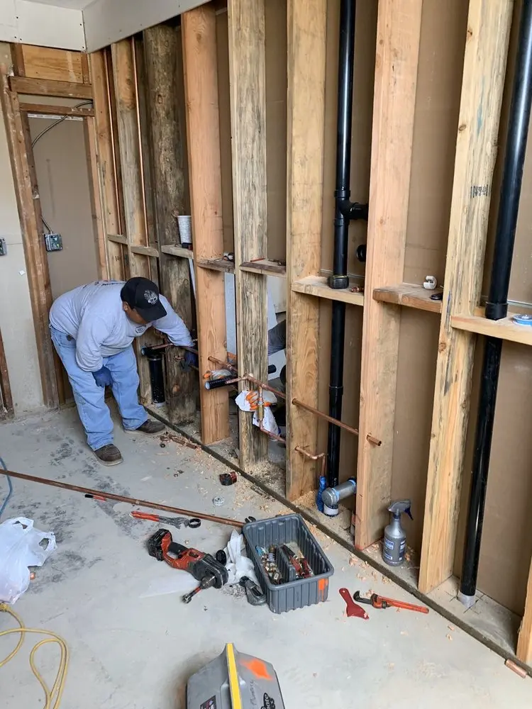 Commercial rough-in plumbing for Trenchless Sewer Repair in South Lynnfield